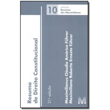 Resumo (10) direito constitucional - 21 ed./2018 Resumo (10) direito constitucional - 21 ed./2018