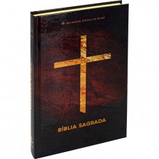 Bíblia Sagrada ARC, Letra Regular, Capa Dura Ilustrada: Vinho