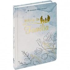 Bíblia da Família — Estudos de Jaime e Judith Kemp ARA, Letra Regular, com espaço para anotação, com mapa, Capa Dura Floral
