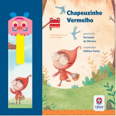 Papa-Páginas - Chapeuzinho Vermelho - Livro interativo com 12 marcadores de página que completam a história