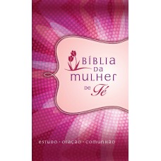 Bíblia da Mulher de Fé, NVI, Capa luxo, Margarida