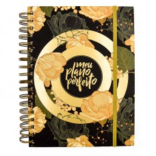 Meu plano perfeito, planner sem data com capa dura e espiral duplo, capa Verde | Planner 2026