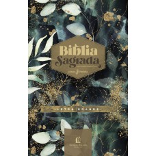 Bíblia NVI, Letra grande, Fonte Leitura Perfeita, Capa dura Jardim Noturno