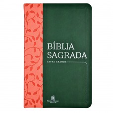 Bíblia NVI, Letra grande, Fonte Leitura Perfeita, Capa luxo Verde