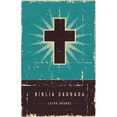 Bíblia NVI, Letra grande, Fonte Leitura Perfeita, Capa dura Retrô Turquesa