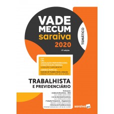 Vade Mecum Trabalhista - Temático - 4ª edição de 2020 Vade Mecum Trabalhista - Temático - 4ª edição de 2020