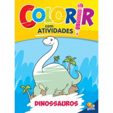 Colorir com Atividades: Dinossauros Colorir com Atividades: Dinossauros
