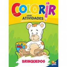 Colorir com Atividades: Brinquedos Colorir com Atividades: Brinquedos