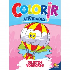 Colorir com Atividades: Objetos Voadores Colorir com Atividades: Objetos Voadores
