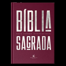 Bíblia NVI Econômica, Capa dura vinho, Pedra Angular