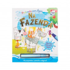 Pintando com água: Na Fazenda