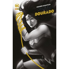 Mulher-maravilha: preto e dourado Mulher-maravilha: preto e dourado