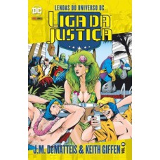Lendas do universo dc: liga da justiça vol. 8