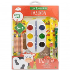 Ler & colorir: Fazenda