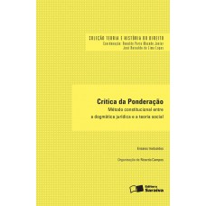 Crítica da ponderação - 1ª edição de 2016