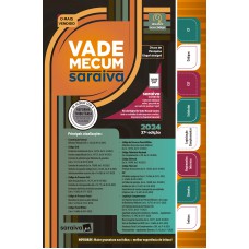 Vade Mecum Saraiva - Tradicional - 37ª edição 2024 Vade Mecum Saraiva - Tradicional - 37ª edição 2024