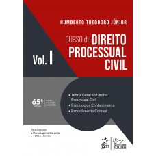 Curso de Direito Processual Civil-vol.I - 65ª Edição 2024