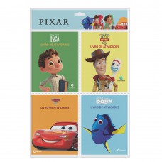 Solapa pop com 4 minilivros de atividades - Pixar Solapa pop com 4 minilivros de atividades - Pixar