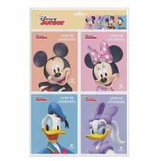 Solapa pop com 4 minilivros de atividades - Mickey Solapa pop com 4 minilivros de atividades - Mickey
