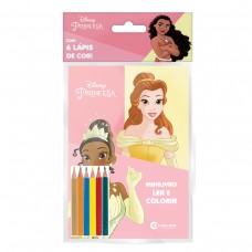 Solapa Pop Minilivro Ler E Colorir Com Lápis - Disney Princesas Solapa Pop Minilivro Ler E Colorir Com Lápis - Disney Princesas