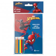 Solapa Pop Minilivro Ler E Colorir Com Lápis - Homem-Aranha Solapa Pop Minilivro Ler E Colorir Com Lápis - Homem-Aranha