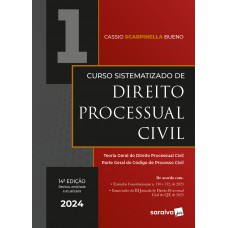Curso Sistematizado de Direito Processual Civil Vol.1 - 14ª Edição 2024