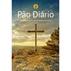 Devocional Pão Diário - Capa cruz Devocional Pão Diário - Capa cruz