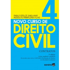 Novo Curso de Direito Civil Vol 4 - Contratos - 3ª Ed. 2020