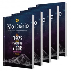 Devocional Pão Diário - Montanha - Kit com 5 unidades Devocional Pão Diário - Montanha - Kit com 5 unidades