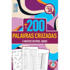 Livro Coquetel Mais de 200 Palavras Cruzadas Ed 38 Livro Coquetel Mais de 200 Palavras Cruzadas Ed 38