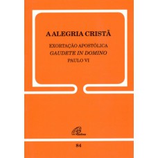 Exortação Apostólica sobre a alegria cristã - 84