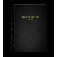 Cantor Cristão Grande com Música Espiral - Preto Cantor Cristão Grande com Música Espiral - Preto