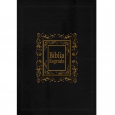Bíblia Sagrada para Presente com caixa - Capa Luxo Preta - NVI