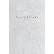 Cantor Cristão médio com letra - Flexível branco Cantor Cristão médio com letra - Flexível branco