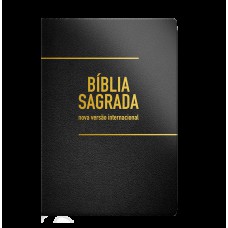 Bíblia NVI Gigante Novo Testamento - 2 cores - Semi luxo preta
