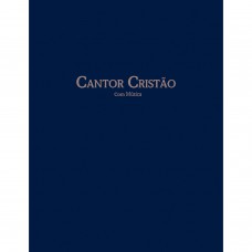 Cantor Cristão grande com música - Espiral azul Cantor Cristão grande com música - Espiral azul