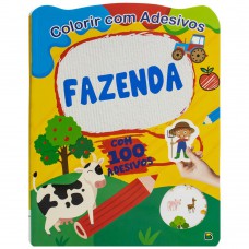 Colorir com Adesivos: Fazenda Colorir com Adesivos: Fazenda