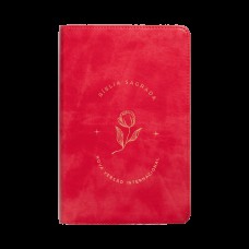 Bíblia NVI, Letra grande, Fonte Leitura Perfeita, Capa luxo Rosada