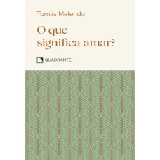 Pocket O que significa amar? - 2º Edição - Coleção Virtudes