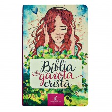Bíblia da Garota Cristã NTLH, Letra tradicional, Capa flexível de tecido Aquarela