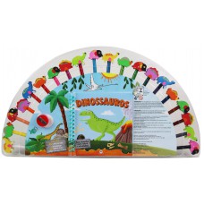 Dinossauros - Livro com Atividades e Desenhos para Colorir