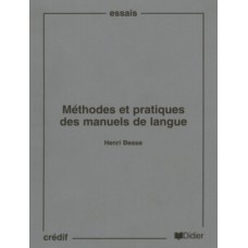 Methodes et pratique des manuels de langue