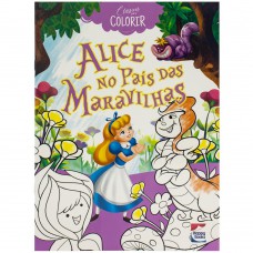 Clássicos para colorir: Alice no país das maravilhas