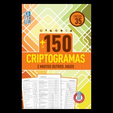 Livro Coquetel Mais de 150 Criptogramas Nível Médio Ed 35 Livro Coquetel Mais de 150 Criptogramas Nível Médio Ed 35