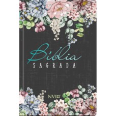 Bíblia Sagrada Flores - Feminina - Preta
