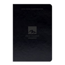 Bíblia NVT, Letra Tradicional, com linha do tempo e plano de leitura anual, Capa Couro ecológico Preto
