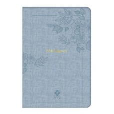 Bíblia NVT, Letra Tradicional, com comentários e notas de rodapé, Capa Couro ecológico Azul
