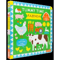 Tummy Time: Fazenda – Um livro ilustrado, sanfonado e com espelho para bebês