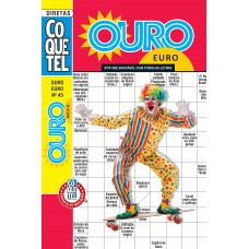Livro Coquetel Ouro Euro 45 Livro Coquetel Ouro Euro 45