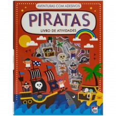Aventuras com Adesivos - Livro de Atividades: Piratas Aventuras com Adesivos - Livro de Atividades: Piratas